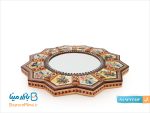 آینه با قاب خاتم کاری