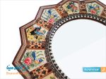 آینه با قاب خاتم کاری