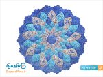 بشقاب میناکاری 40 سانتی