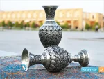 گلدان قلمزنی اعلا