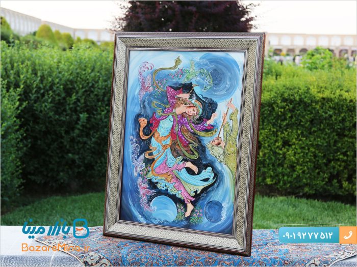 تابلو نگارگری نقاشی مینیاتور