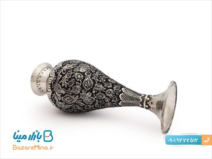 گلدان مسی قلمزنی