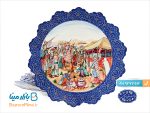بشقاب میناکاری اسماعیلی