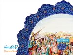 بشقاب میناکاری اسماعیلی