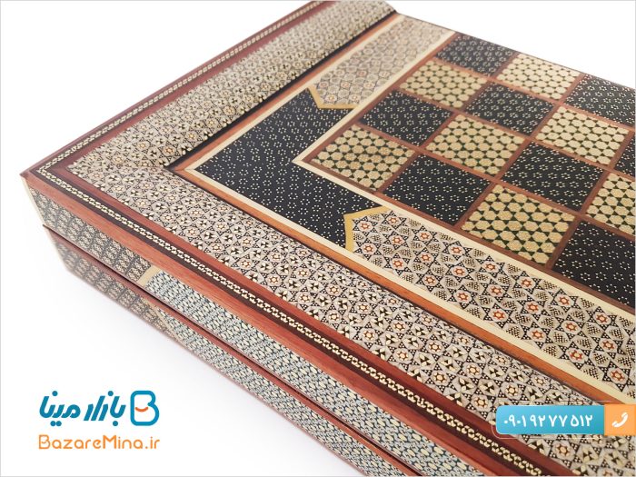 تخته نرد خاتم کاری