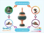 شکلات خوری فیروزه کوب نقلی