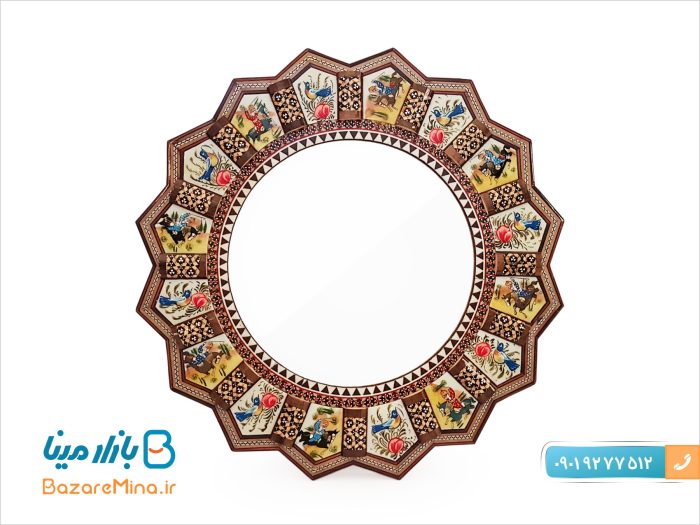 آینه دیواری خاتم کاری