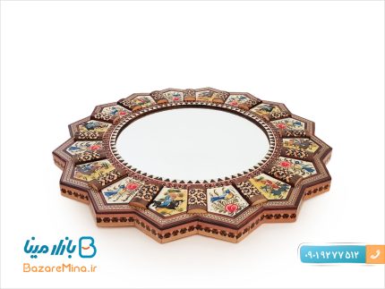 آینه دیواری خاتم کاری