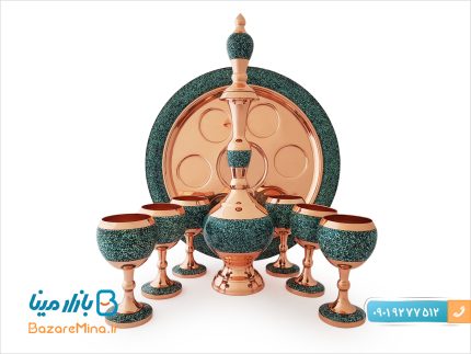 سرویس شربت خوری فیروزه کوبی