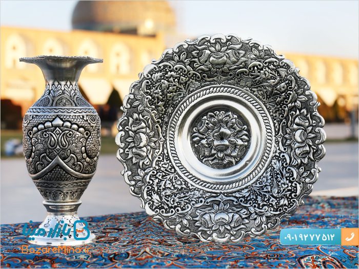 شیرینی خوری قلمزنی نقره نما