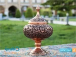 شکلات خوری مسی قلمزنی