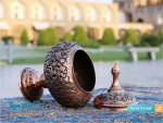 شکلات خوری مسی قلمزنی