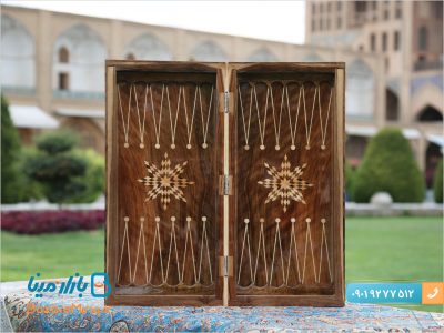 تخته نرد چوب گردو