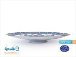 بشقاب میناکاری ترنج برجسته استاد اسماعیلی