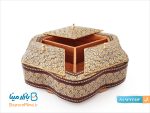 شکلات خوری خاتم کاری سه درب