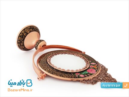 آینه گرد تاج دار تشعیر برند آقاجانی