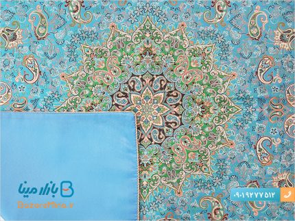 رومیزی ترمه هاشمی طرح شاه پرند