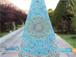 رومیزی ترمه هاشمی طرح شاه پرند