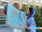 رومیزی ترمه هاشمی طرح شاه پرند