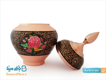 قندان سیبی بزرگ تشعیر برند آقاجانی