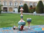 سرویس شربت خوری کوچک فیروزه کوب برند آقاجانی