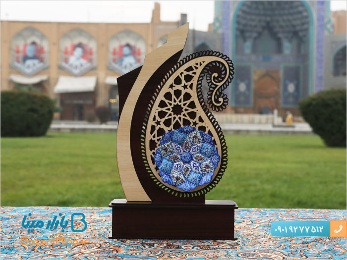 تندیس میناکاری شده طرح سرو