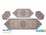 سرویس پنج تکه رومیزی ترمه مدل آذرمهر