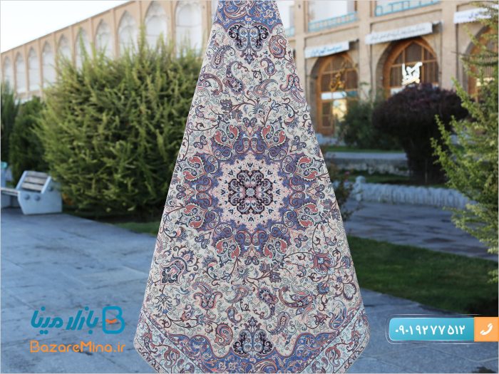 سرویس پنج تکه رومیزی ترمه مدل آذرمهر