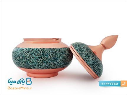 قندان فیروزه کوب اثر آقاجانی