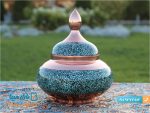 قندان فیروزه کوب اثر آقاجانی