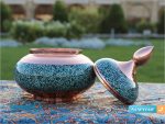 قندان فیروزه کوب اثر آقاجانی