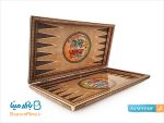 تخته نرد خاتم کاری و مینیاتور