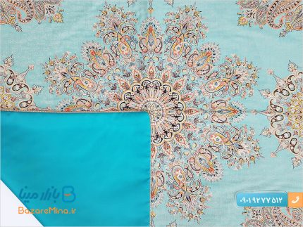 سرویس ترمه رومیزی پنج تکه هاشمی