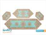 سرویس ترمه رومیزی پنج تکه هاشمی