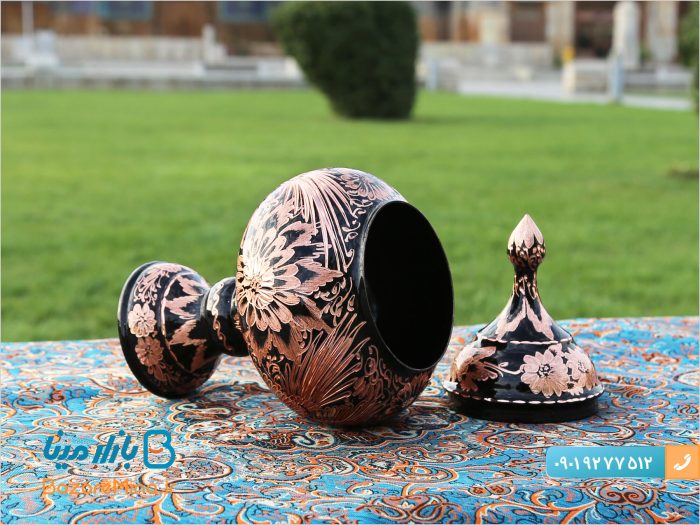 شکلات خوری حکاکی روی مس اصفهان