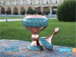 شکلات خوری 35 فیروزه کوبی برند آقاجانی
