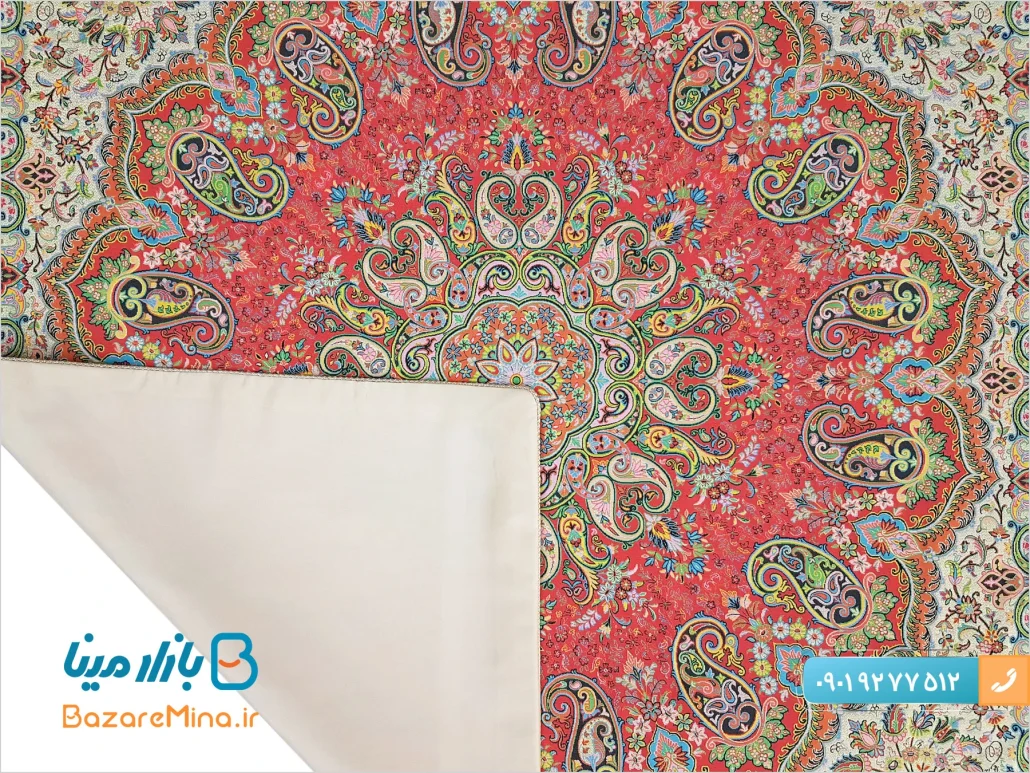 رومیزی ترمه طرح شاهدخت