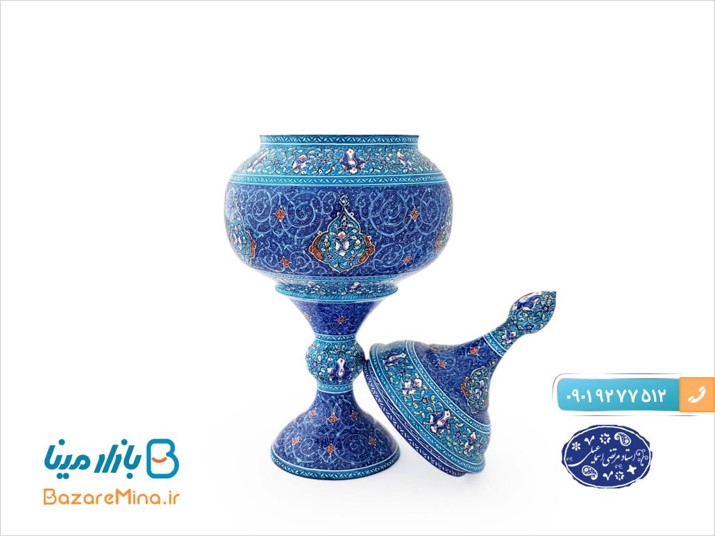 شکلات خوری میناکاری اسماعیلی