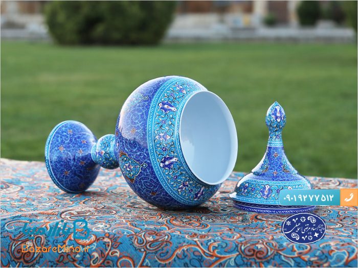 شکلات خوری میناکاری اسماعیلی