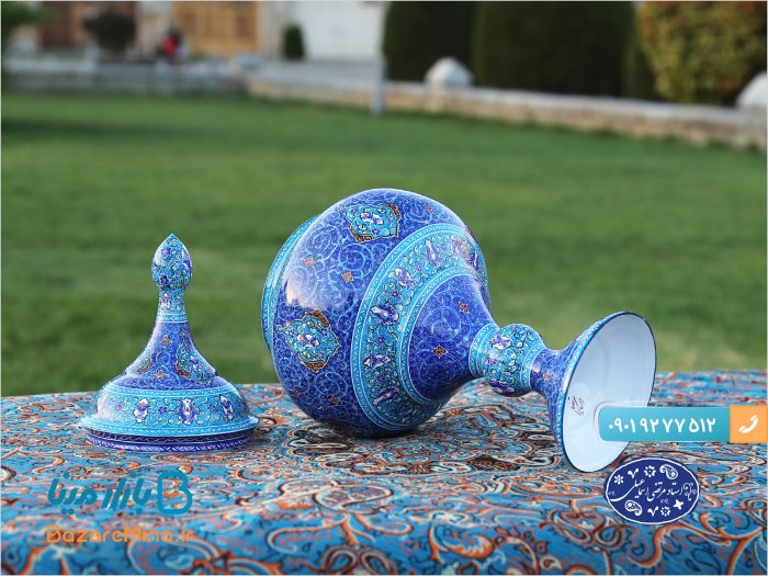 شکلات خوری میناکاری اسماعیلی