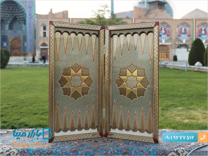 تخته نرد اعلا خاتم کاری اصفهان