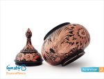 قندان الماس تراش مسی 22 سانتی