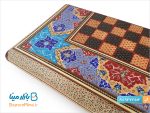 تخته نرد تذهیب و خاتم کاری شده