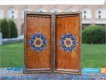 تخته نرد تذهیب و خاتم کاری شده