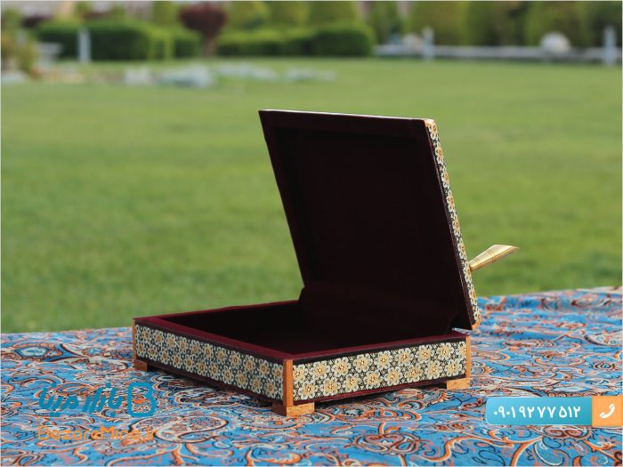 جاقلمی خاتم کاری جعبه ایی