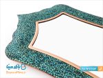 آینه فیروزه کوب برند آقاجانی