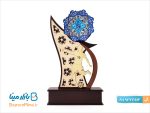 تندیس میناکاری طرح ورزش فوتبال