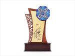تندیس میناکاری وان یکاد طرح ثمین