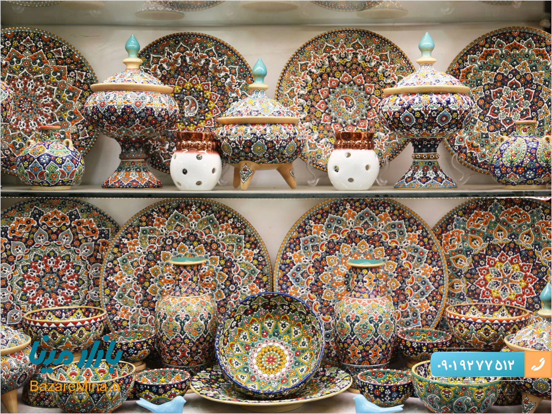 رنگ میناکاری روی سفال مخصوص نقطه کوبی رنگ میناکاری روی سفال
