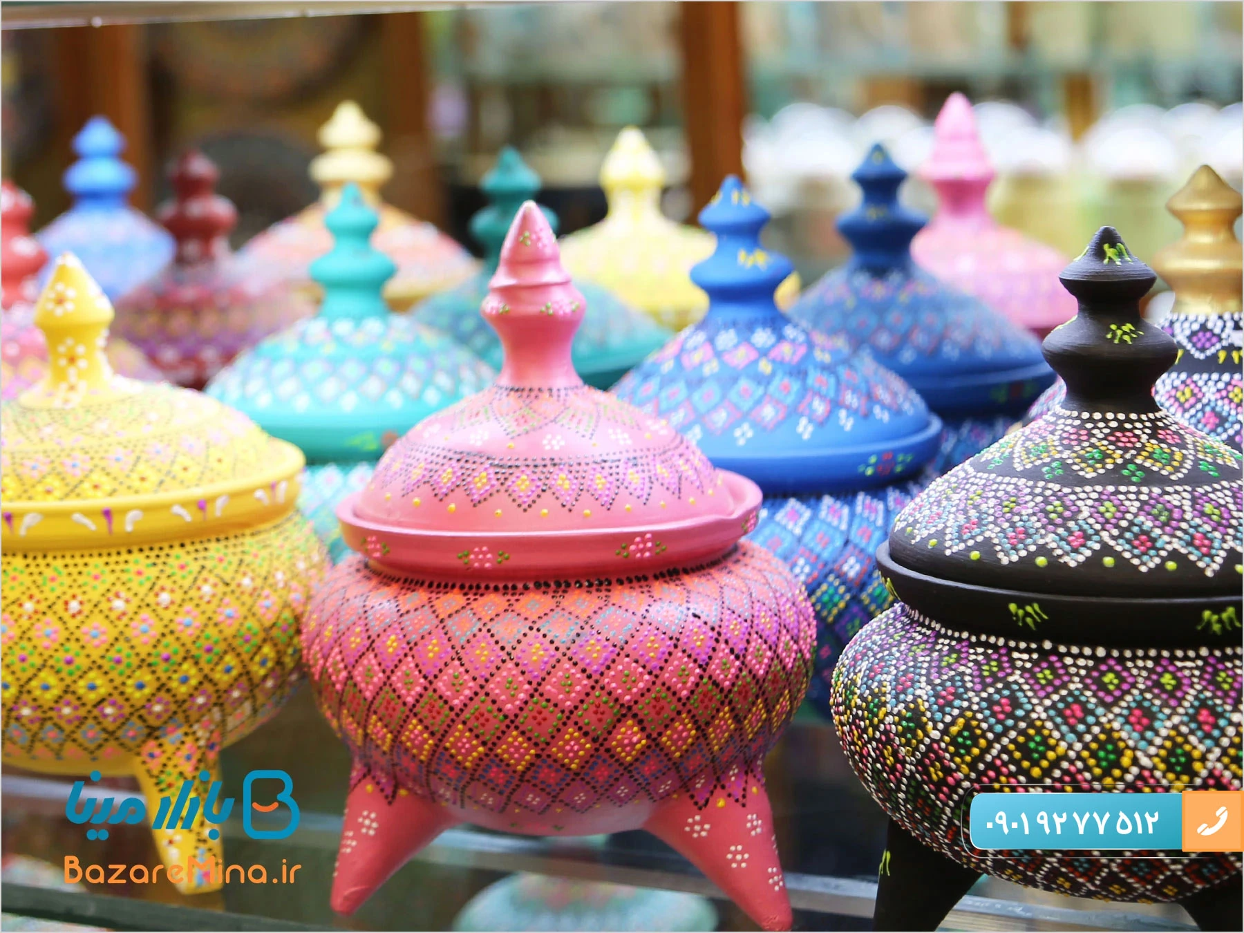 رنگ میناکاری روی سفال مخصوص نقطه کوبی رنگ میناکاری روی سفال